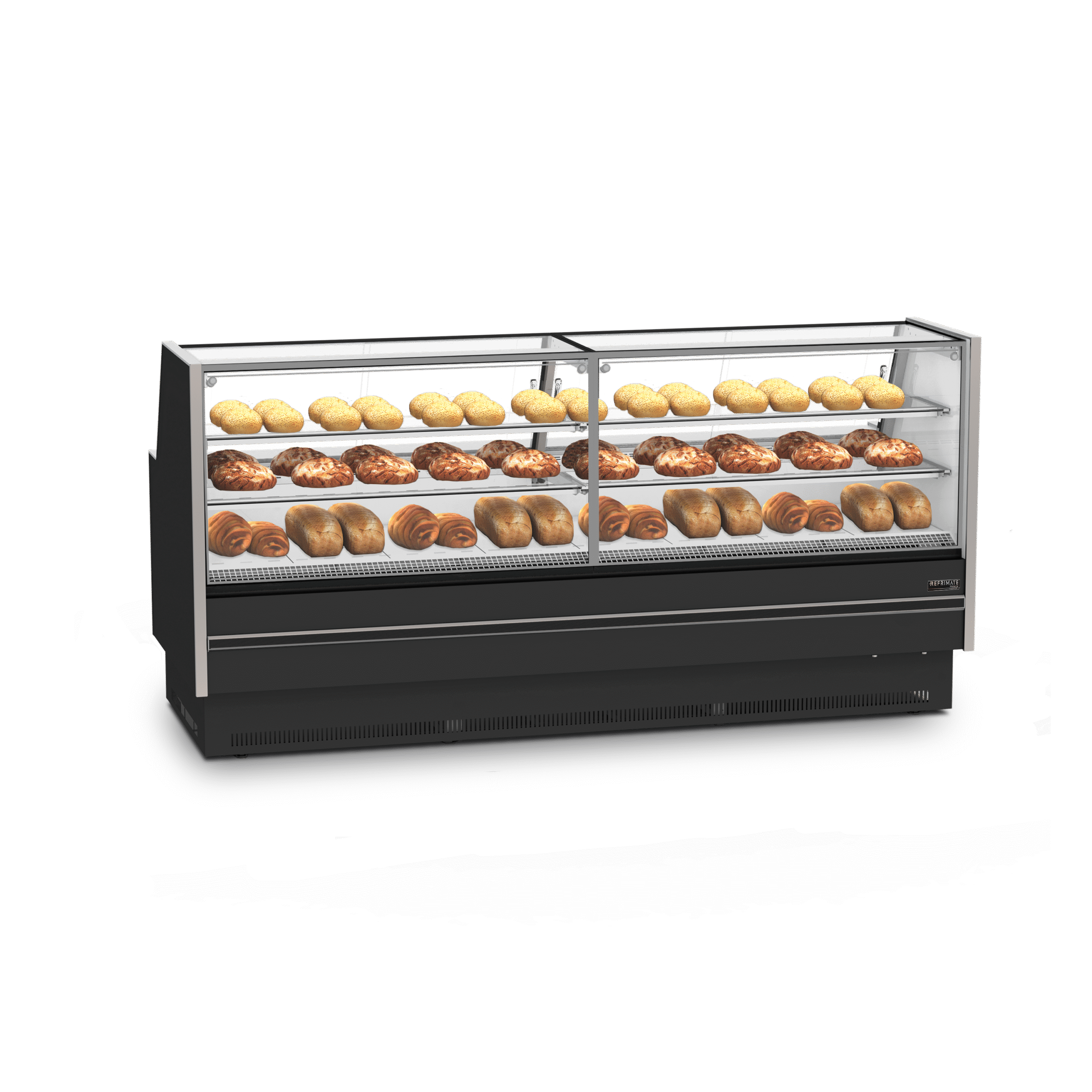 Refrimate Premium Straight Glass Bakery Display Case - EPPRVR - Image 2