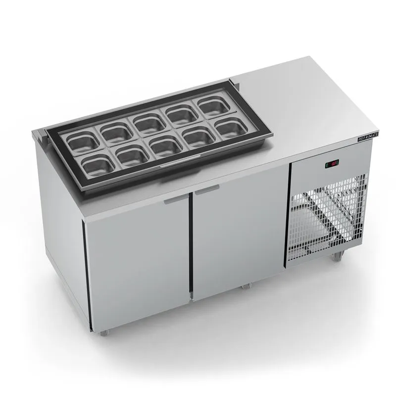 Refrimate Refrigerated Condiment Worktable - BSRCP - Image 2